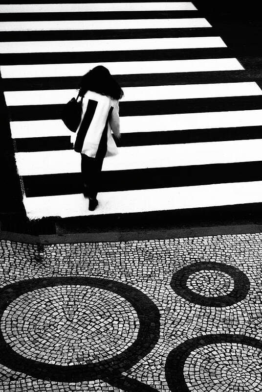 Zebra Crossing Poster featuring the photograph Days Of Static by Paulo Abrantes