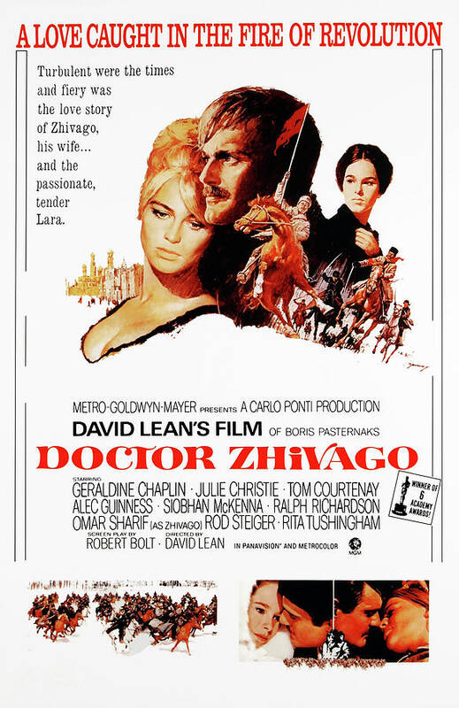 1964 Poster featuring the photograph Doctor Zhivago by Globe Photos