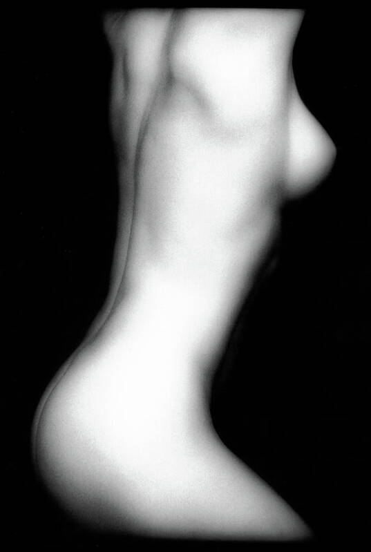 Nude Poster featuring the photograph Erica's Torso by Lindsay Garrett