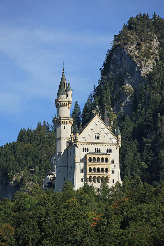 Scenics Poster featuring the photograph Germany, Castle Neuschwanstein by Hiroshi Higuchi