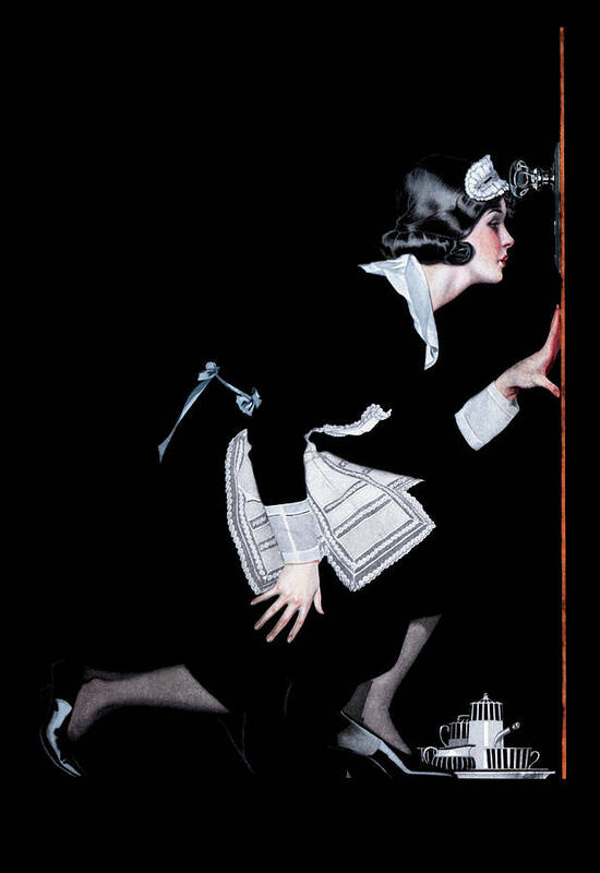 Spy Poster featuring the painting In a Position to Know by C. Coles Phillips
