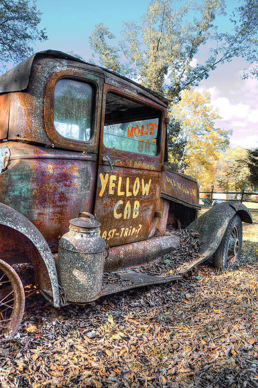 Old Car Poster featuring the photograph Last Trip by Randall Dill