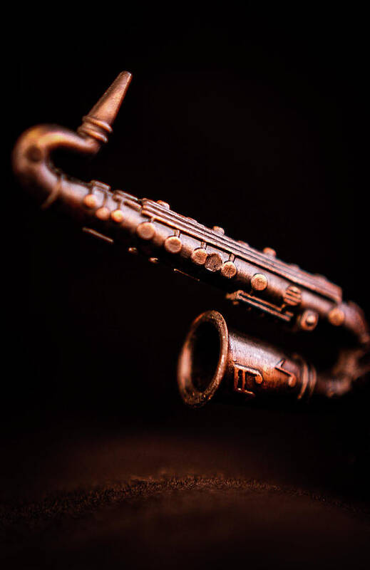Sax Poster featuring the photograph Li'l Saxophone 1 by Anamar Pictures
