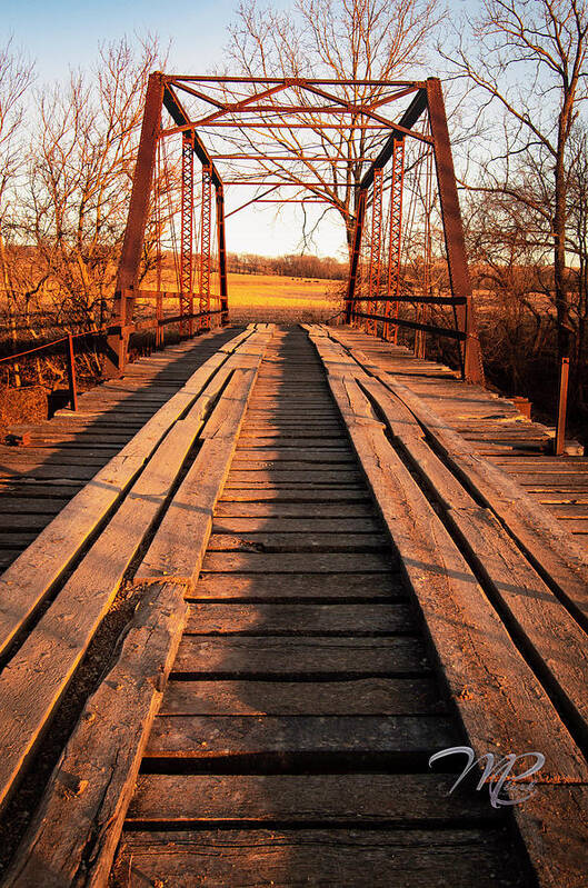 Bridge Poster featuring the photograph Little River Bridge by Marlenda Clark