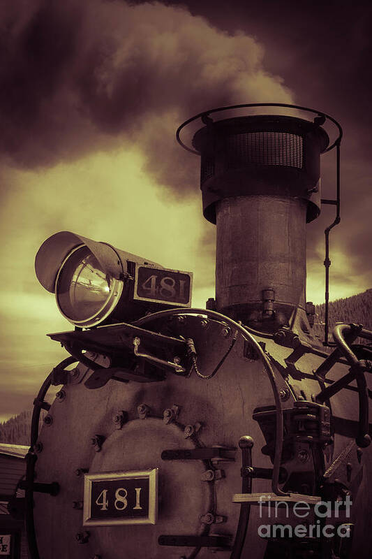Engine Poster featuring the photograph Locomotive Breath by Todd Hakala