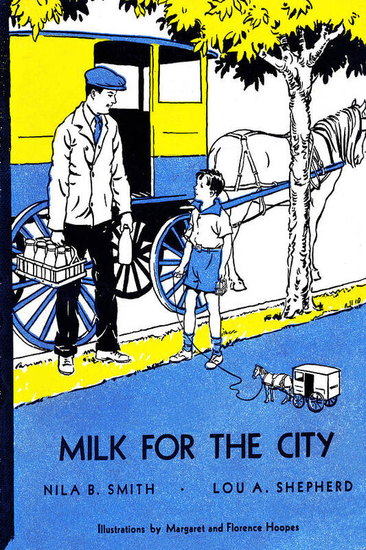 Cover Poster featuring the painting Milk for the City by Margaret Hoopes