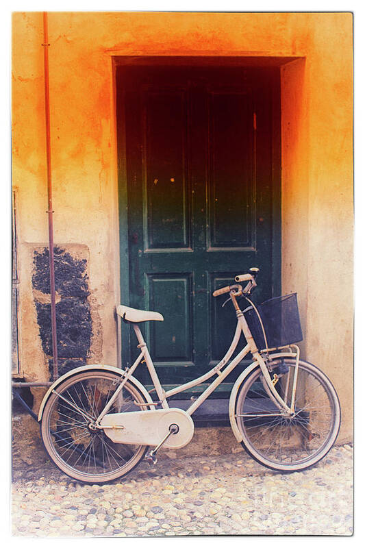 Bikes Poster featuring the photograph Monterosso 3 by Becqi Sherman