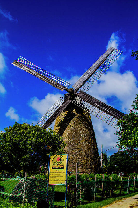 Windmill Poster featuring the photograph Morgan Lewis Mill by Stuart Manning