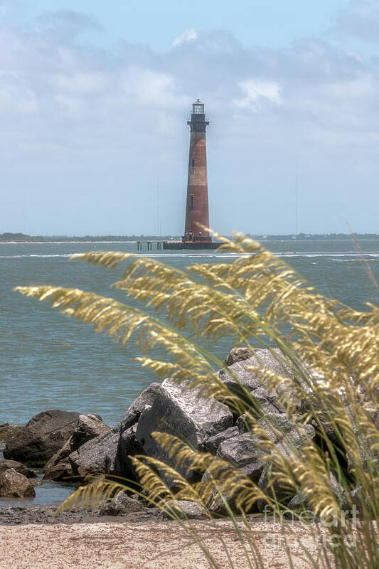 Morris Island Lighthouse Poster featuring the photograph Morris Island Lighthouse - Charleston South Carolina by Dale Powell