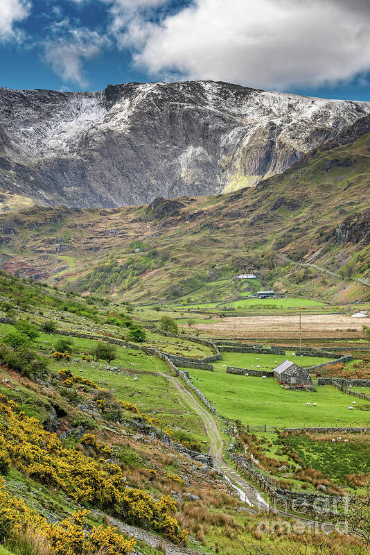 Nant Ffrancon Poster featuring the photograph Nant Ffrancon Pass Wales by Adrian Evans