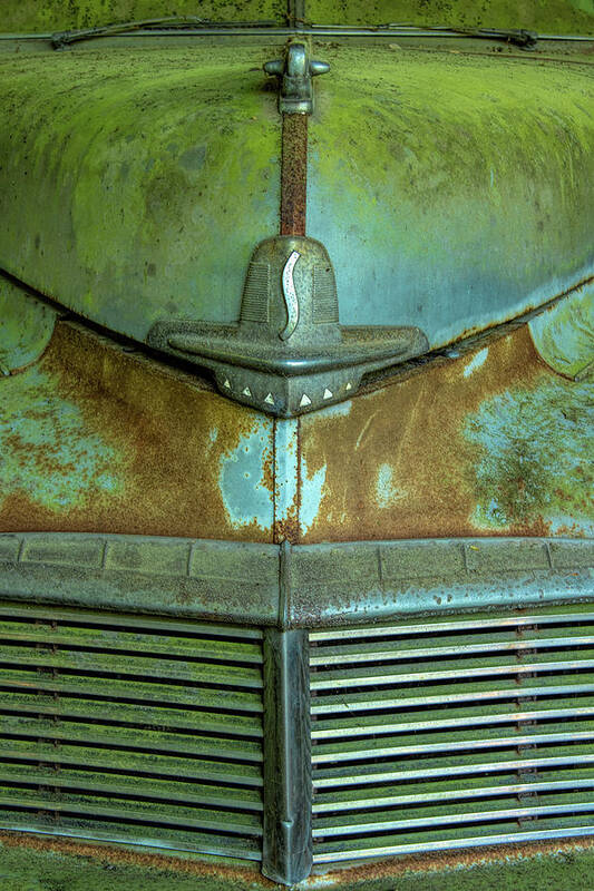 Old Car Poster featuring the photograph Old Car by Minnie Gallman