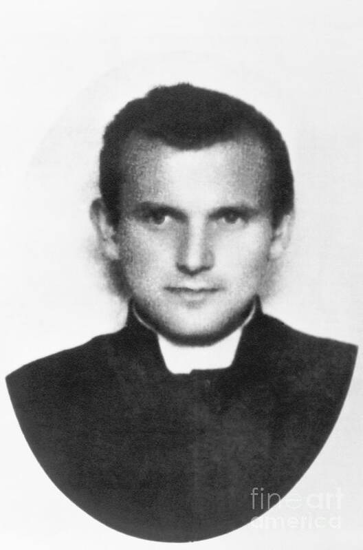 Young Men Poster featuring the photograph Pope John Paul II As Young Canon by Bettmann