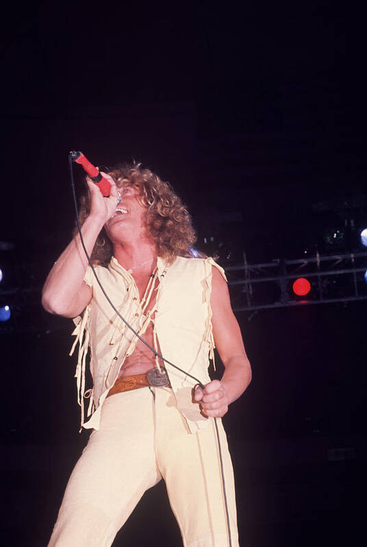 Led Zeppelin Poster featuring the photograph Robert Plant by Art Zelin