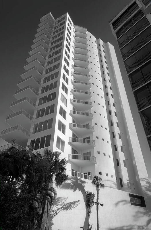 Sarasota Fl Poster featuring the photograph Sarasota Fl Architecture by Arttography LLC