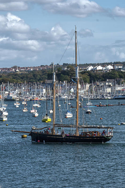 Spirit Of Falmouth Poster featuring the photograph Spirit Of Falmouth by Chris Day