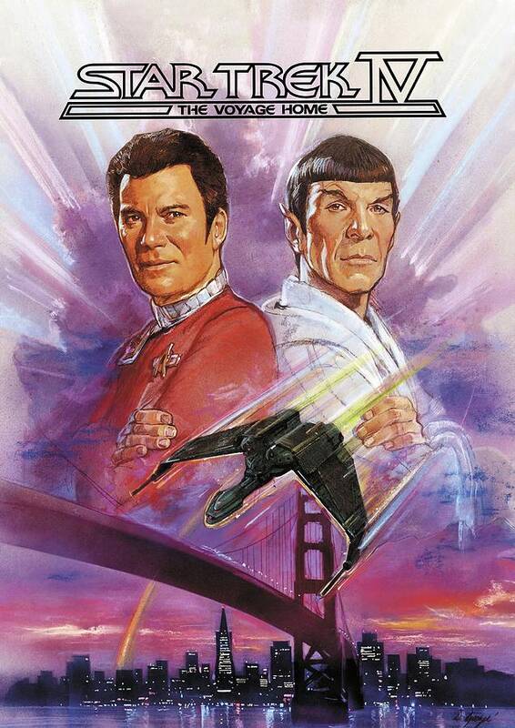 1980s Poster featuring the photograph Star Trek Iv The Voyage Home -1986-. by Album