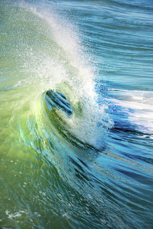 Wave Poster featuring the photograph The Wave by Jolynn Reed