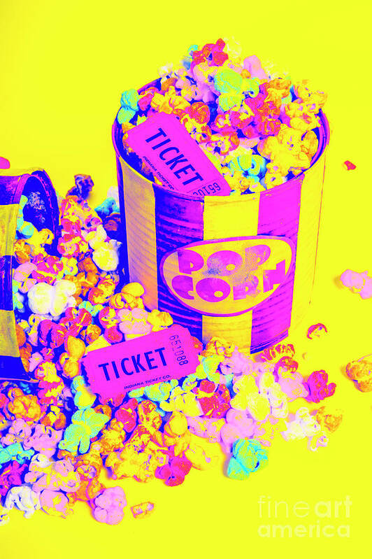 Pop Corn Poster featuring the photograph Thrills and spills by Jorgo Photography