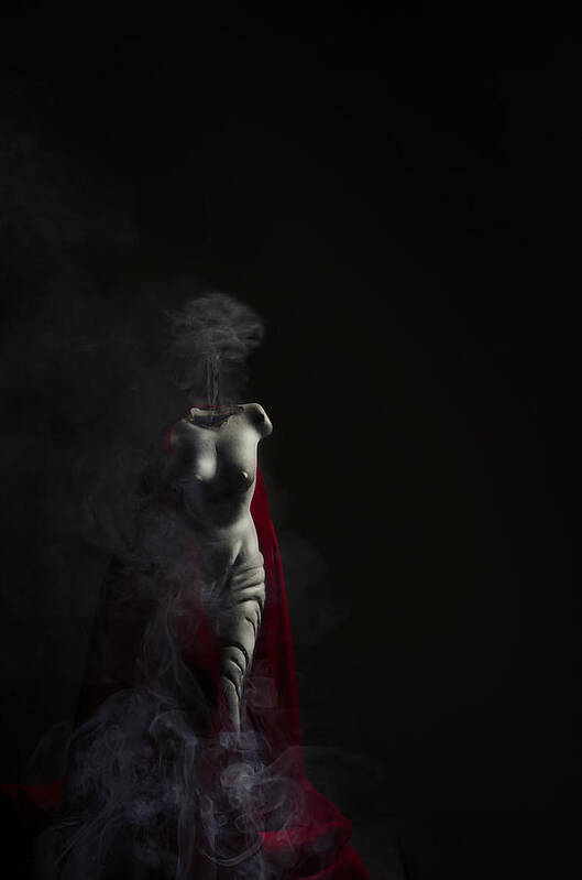 Smoke Poster featuring the photograph Venus De Milo by Soumin Shahrid Javin