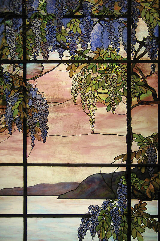 Tiffany Poster featuring the painting View of Oyster Bay by Louis Comfort Tiffany