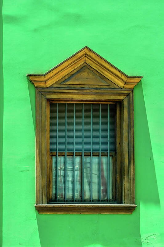Antofagasta Poster featuring the photograph Window in Antofagasta Chile by David Smith