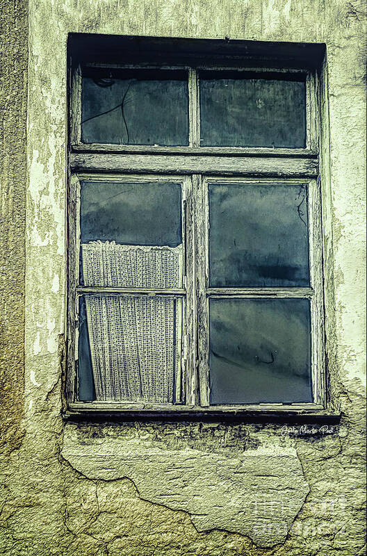 Photo Poster featuring the photograph Window to an Empty Room by Jutta Maria Pusl