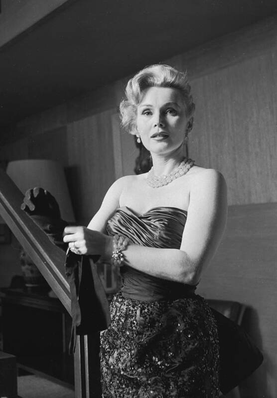People Poster featuring the photograph Zsa Zsa by Baron