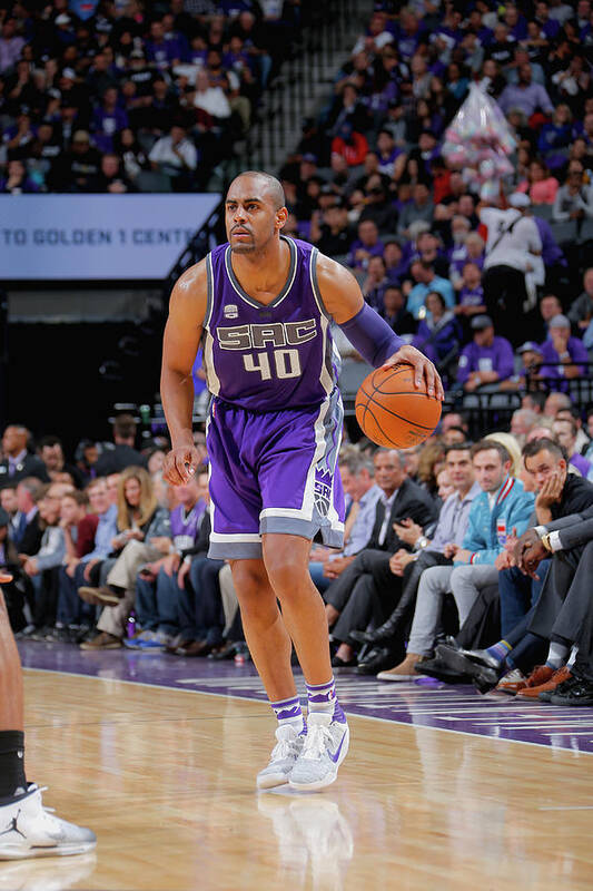 Arron Afflalo Poster featuring the photograph Arron Afflalo #1 by Rocky Widner