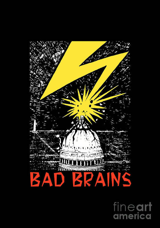 Bad Brains #1 Poster by Wild Earth - Fine Art America