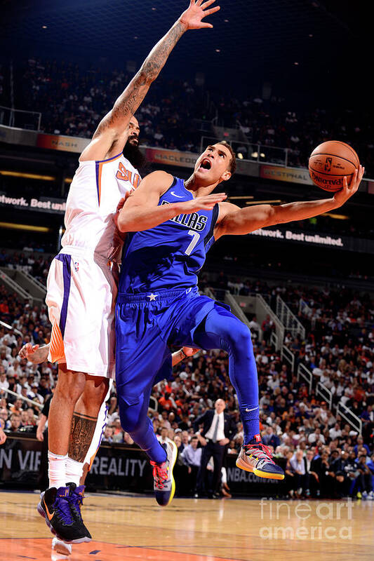 Dwight Powell Poster featuring the photograph Dwight Powell #1 by Barry Gossage