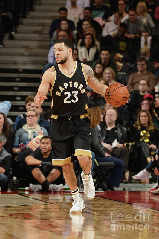 Fred Vanvleet Poster featuring the photograph Fred Vanvleet #1 by Ron Turenne