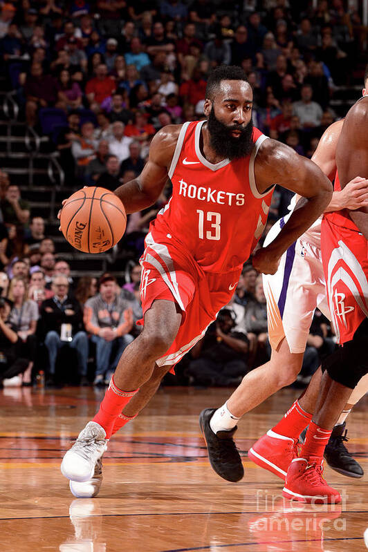 James Harden Poster featuring the photograph James Harden by Michael Gonzales