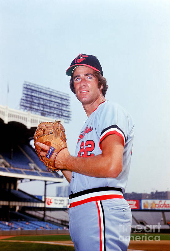 People Poster featuring the photograph Jim Palmer #1 by Lou Requena