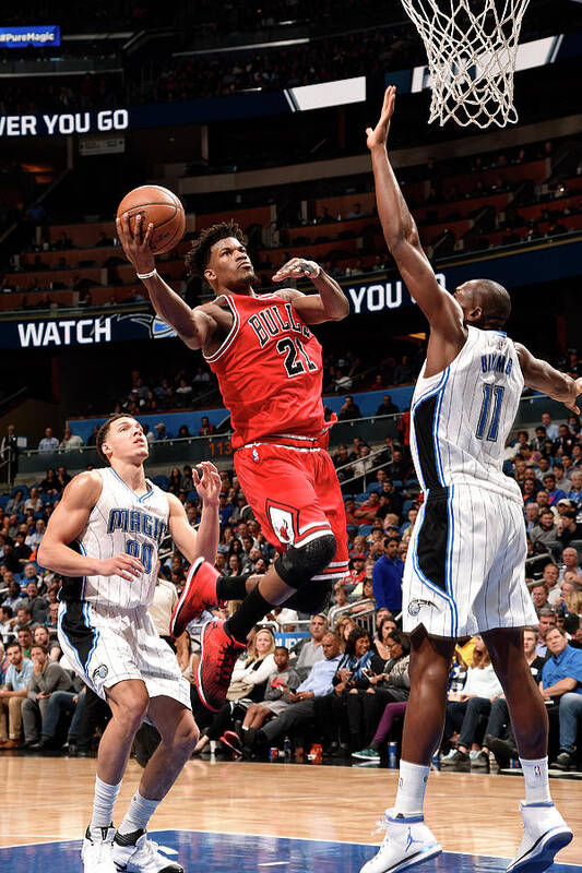 Jimmy Butler Poster featuring the photograph Jimmy Butler #1 by Gary Bassing
