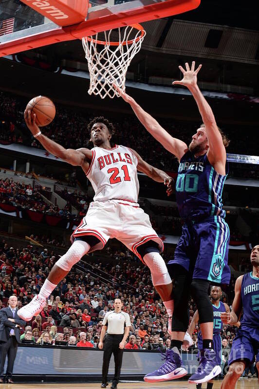 Jimmy Butler Poster featuring the photograph Jimmy Butler #1 by Randy Belice