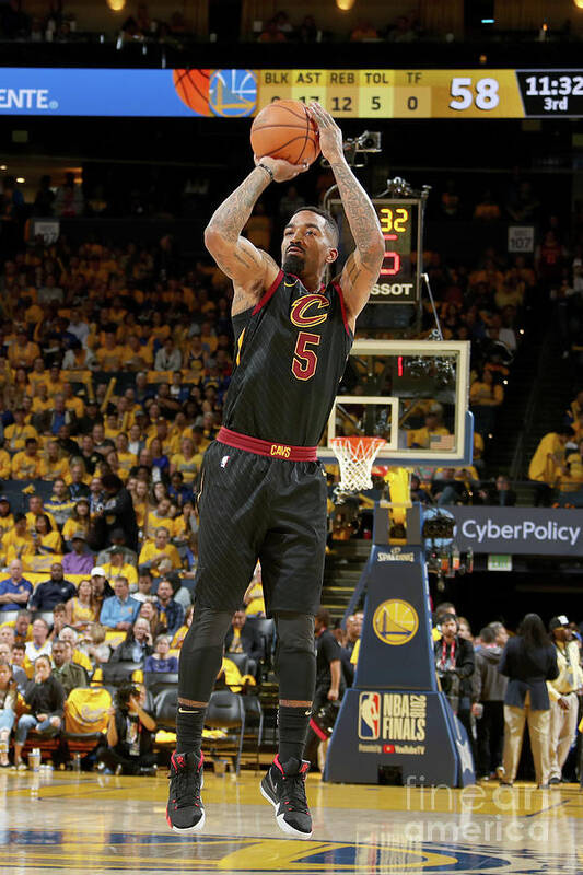 Jr Smith Poster featuring the photograph J.r. Smith #1 by Nathaniel S. Butler