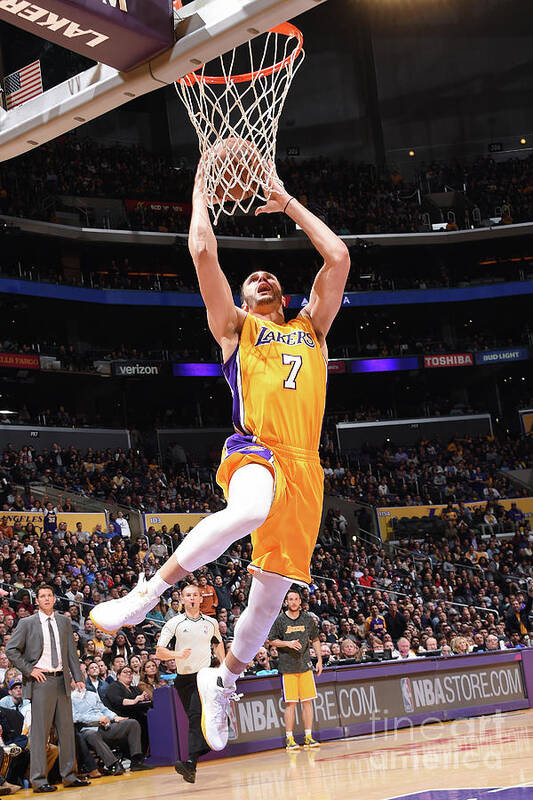 Larry Nance Jr Poster featuring the photograph Larry Nance #1 by Andrew D. Bernstein