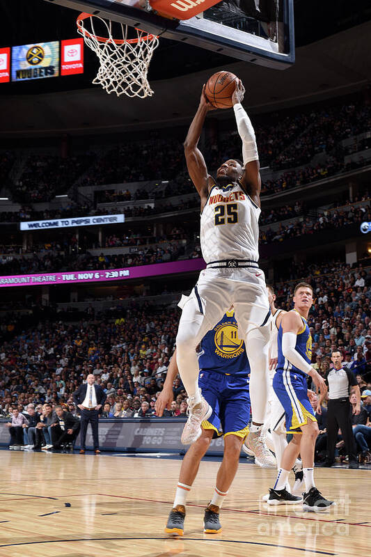 Malik Beasley Poster featuring the photograph Malik Beasley #1 by Garrett Ellwood