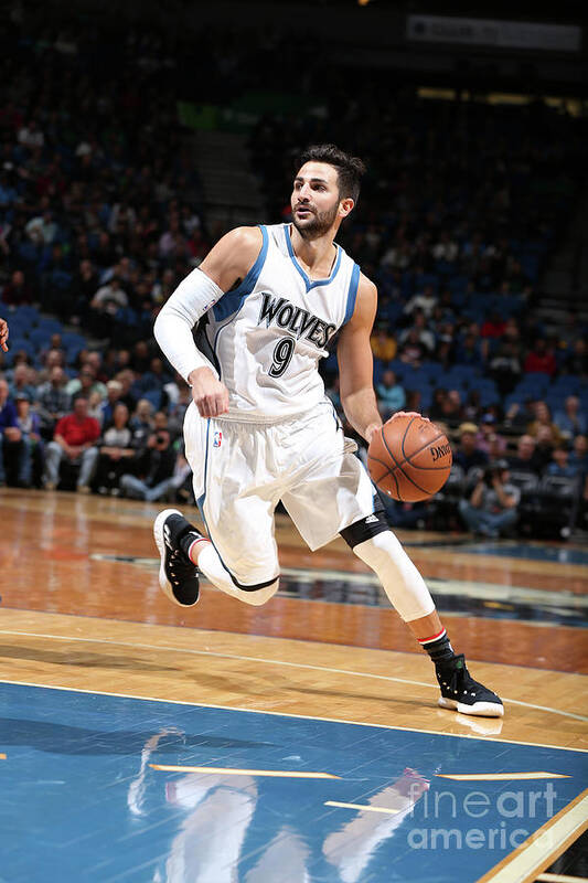 Ricky Rubio Poster featuring the photograph Ricky Rubio by David Sherman