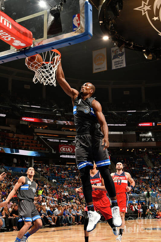 Serge Ibaka Poster featuring the photograph Serge Ibaka #1 by Fernando Medina