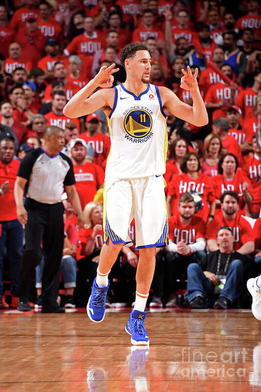 Klay Thompson Poster featuring the photograph Klay Thompson #10 by Andrew D. Bernstein