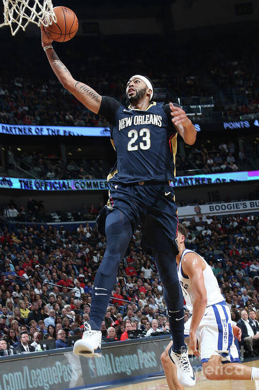 Anthony Davis Poster featuring the photograph Anthony Davis #11 by Layne Murdoch