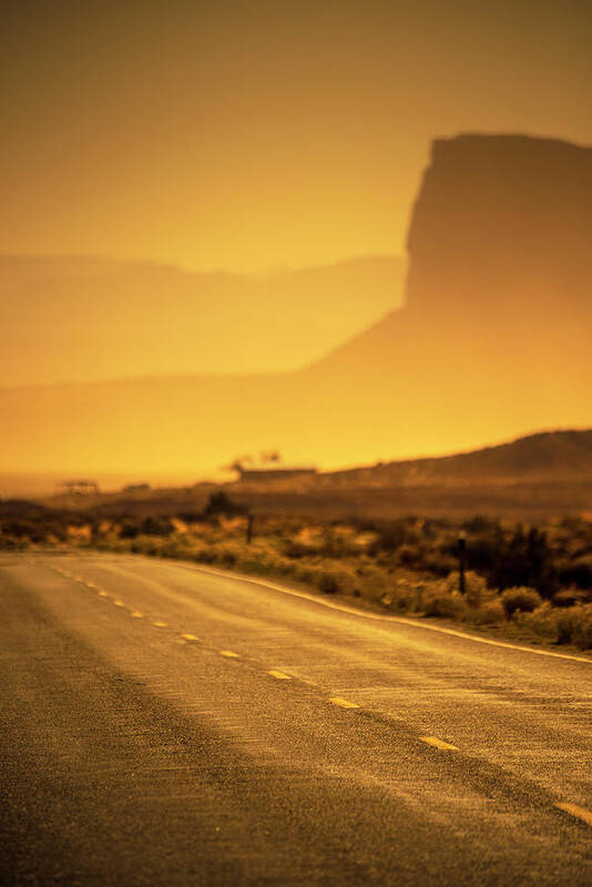 163 Poster featuring the photograph Monument Valley Highway #11 by Alan Copson