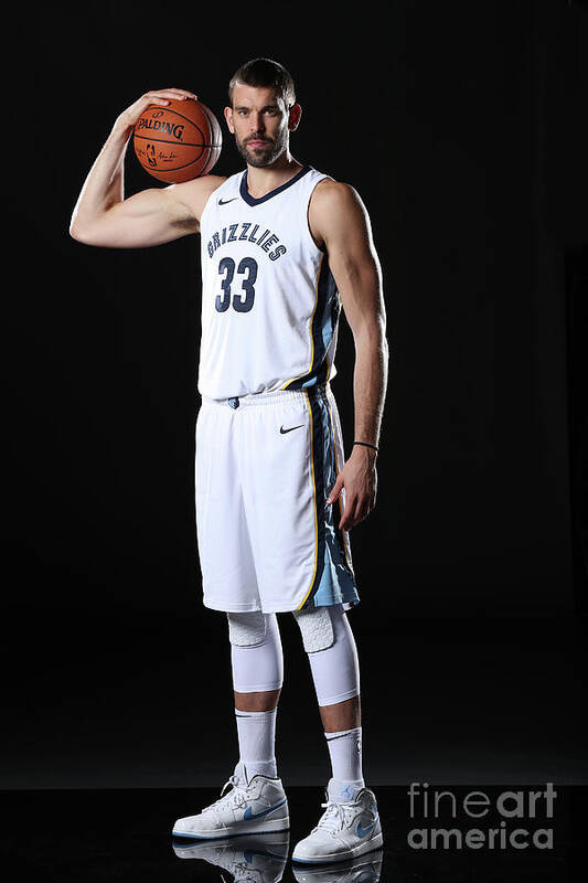 Marc Gasol Poster featuring the photograph Marc Gasol #12 by Joe Murphy