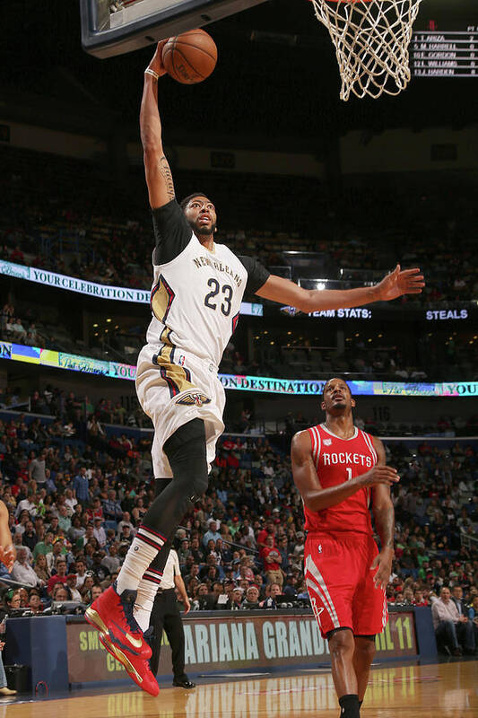 Anthony Davis Poster featuring the photograph Anthony Davis #13 by Layne Murdoch