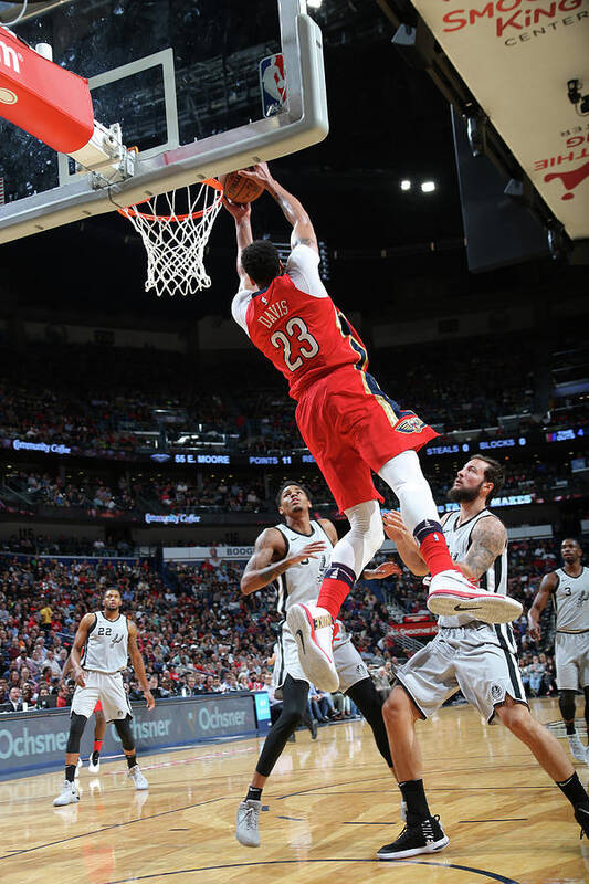 Anthony Davis Poster featuring the photograph Anthony Davis #14 by Layne Murdoch Jr.