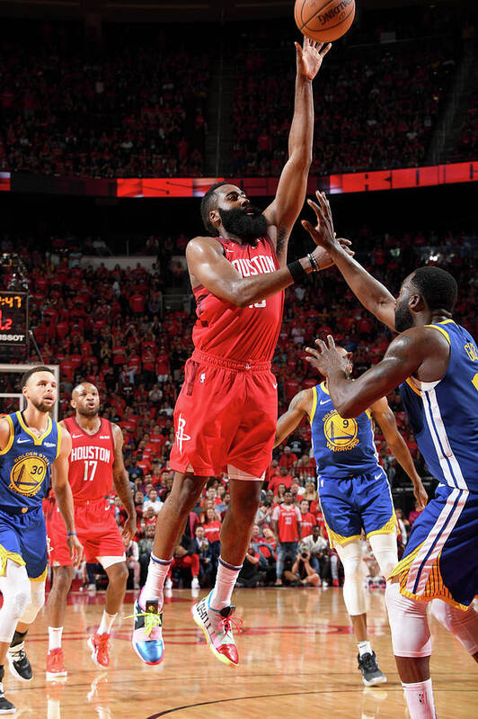 James Harden Poster featuring the photograph James Harden #14 by Andrew D. Bernstein
