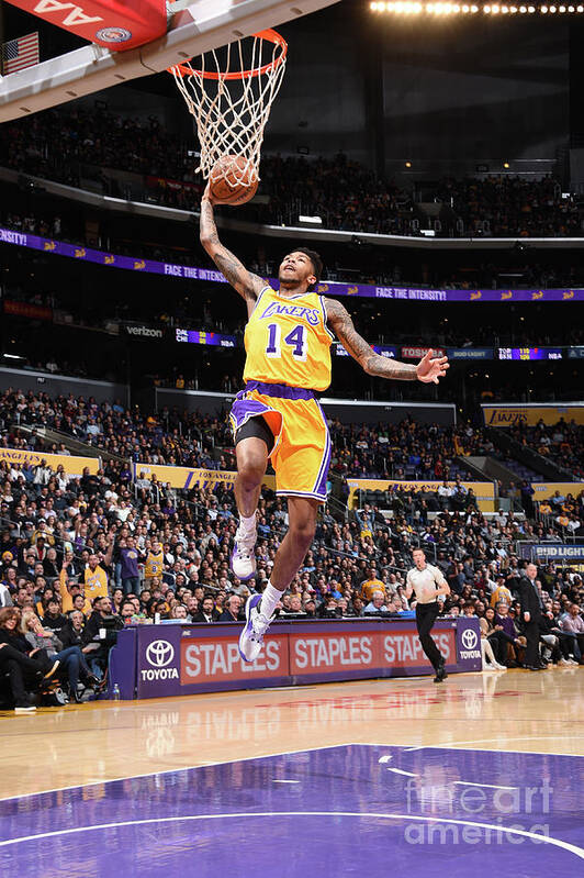 Brandon Ingram Poster featuring the photograph Brandon Ingram #15 by Andrew D. Bernstein