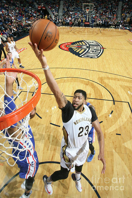 Anthony Davis Poster featuring the photograph Anthony Davis #16 by Layne Murdoch