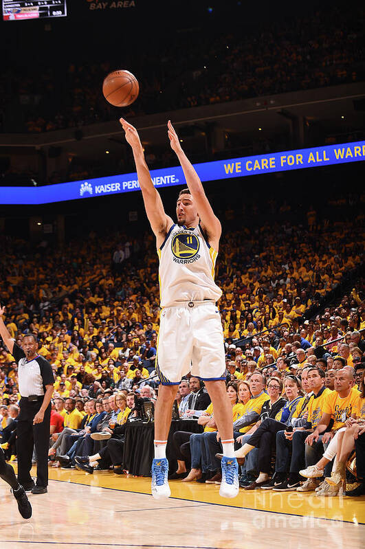 Klay Thompson Poster featuring the photograph Klay Thompson by Noah Graham